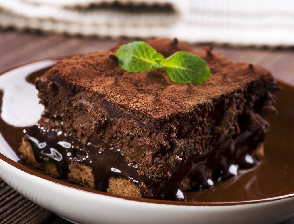 Receta de brownies de chocolate